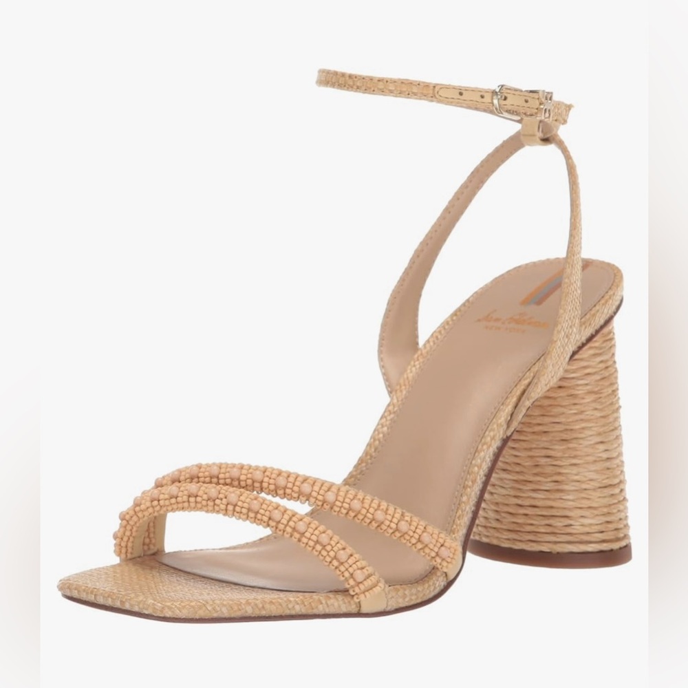 NWT Sam Edelman beaded Kia Heels Size 6 Women’s